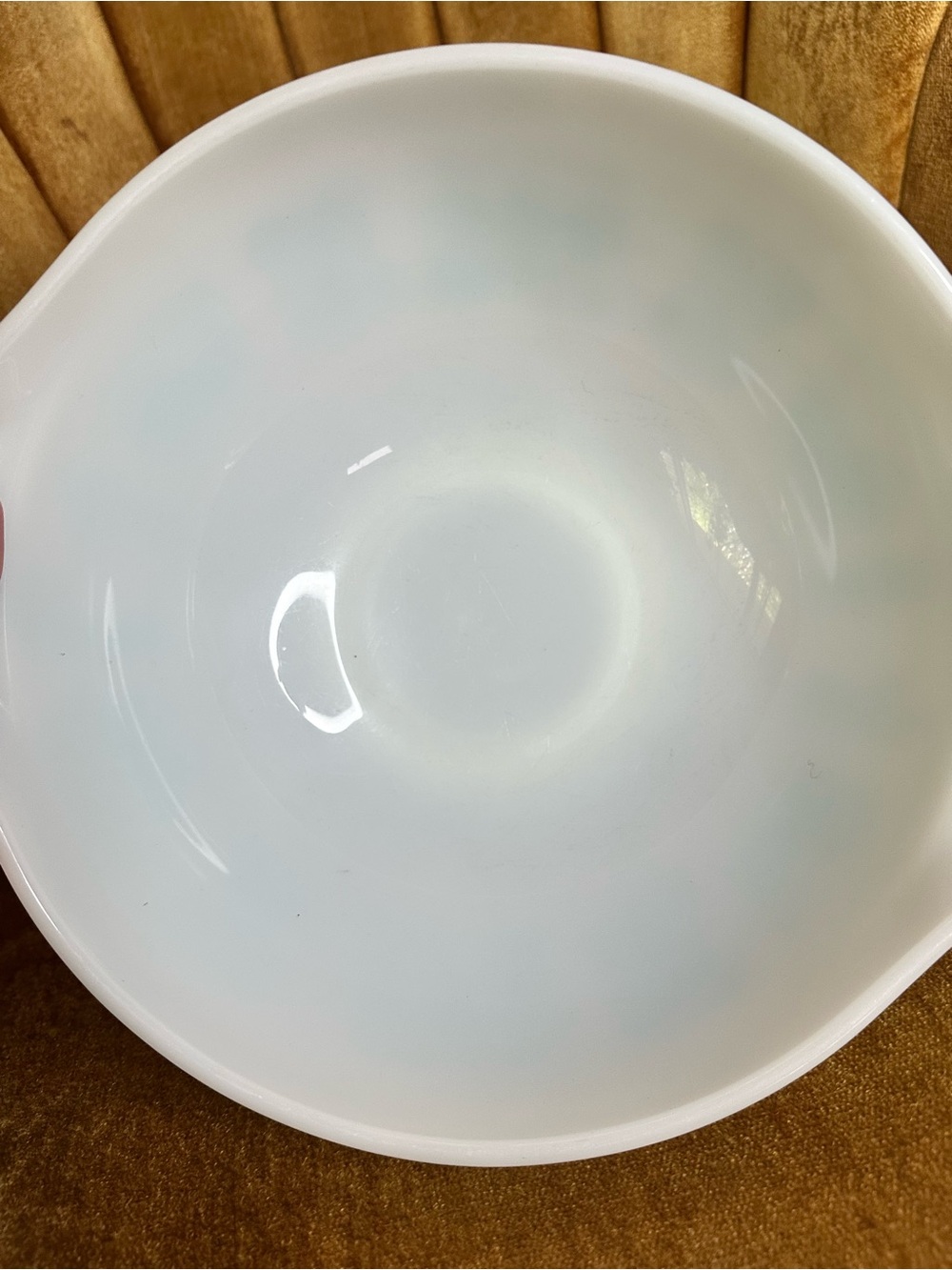 Vintage Pyrex Amish Butterprint 443 Cinderella Mixing Nesting Bowl 2.5 Qt - Picture 7 of 12